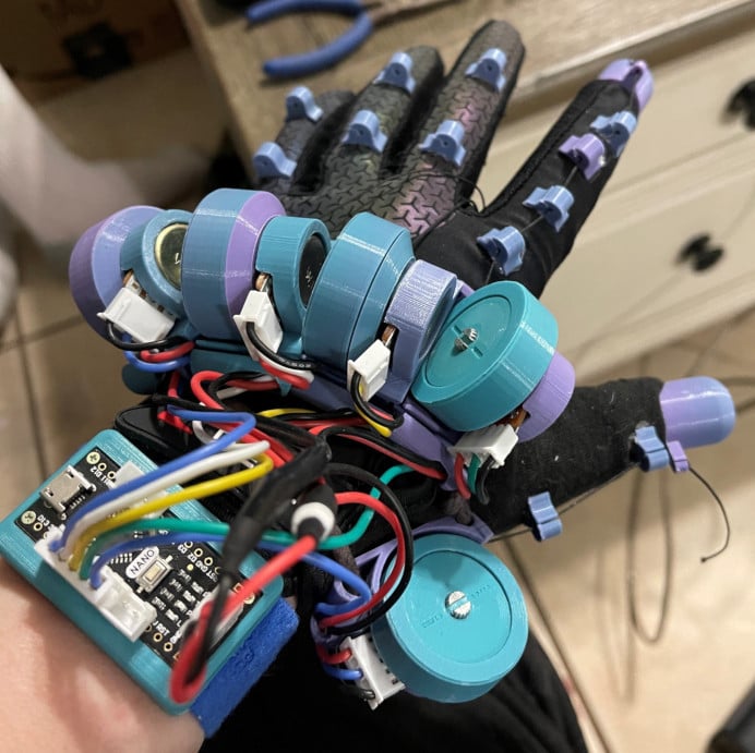 Nano Wrist Mount for Lucid Glove VR v3