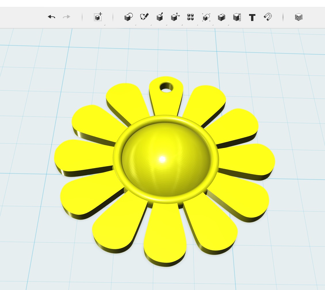 Daisy Key Tag / Zipper Pull