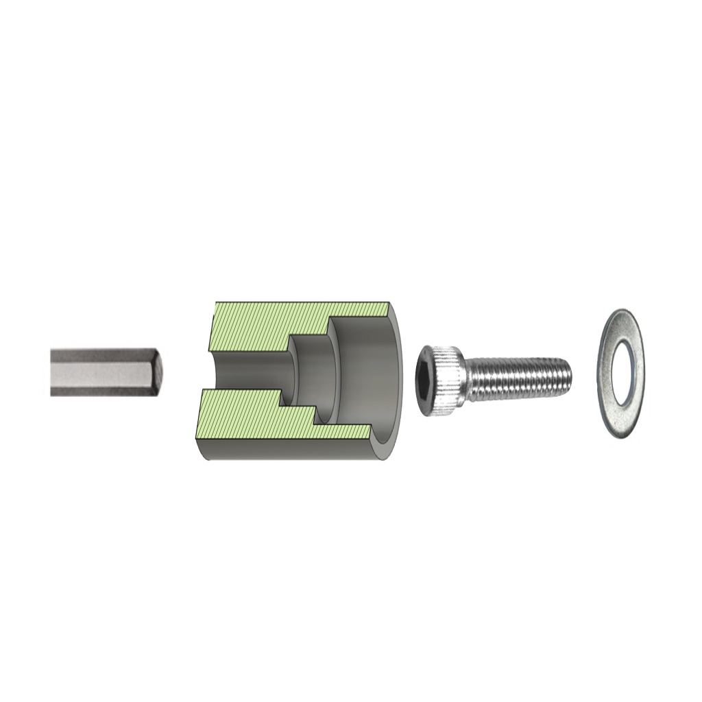 Screw and washer holder