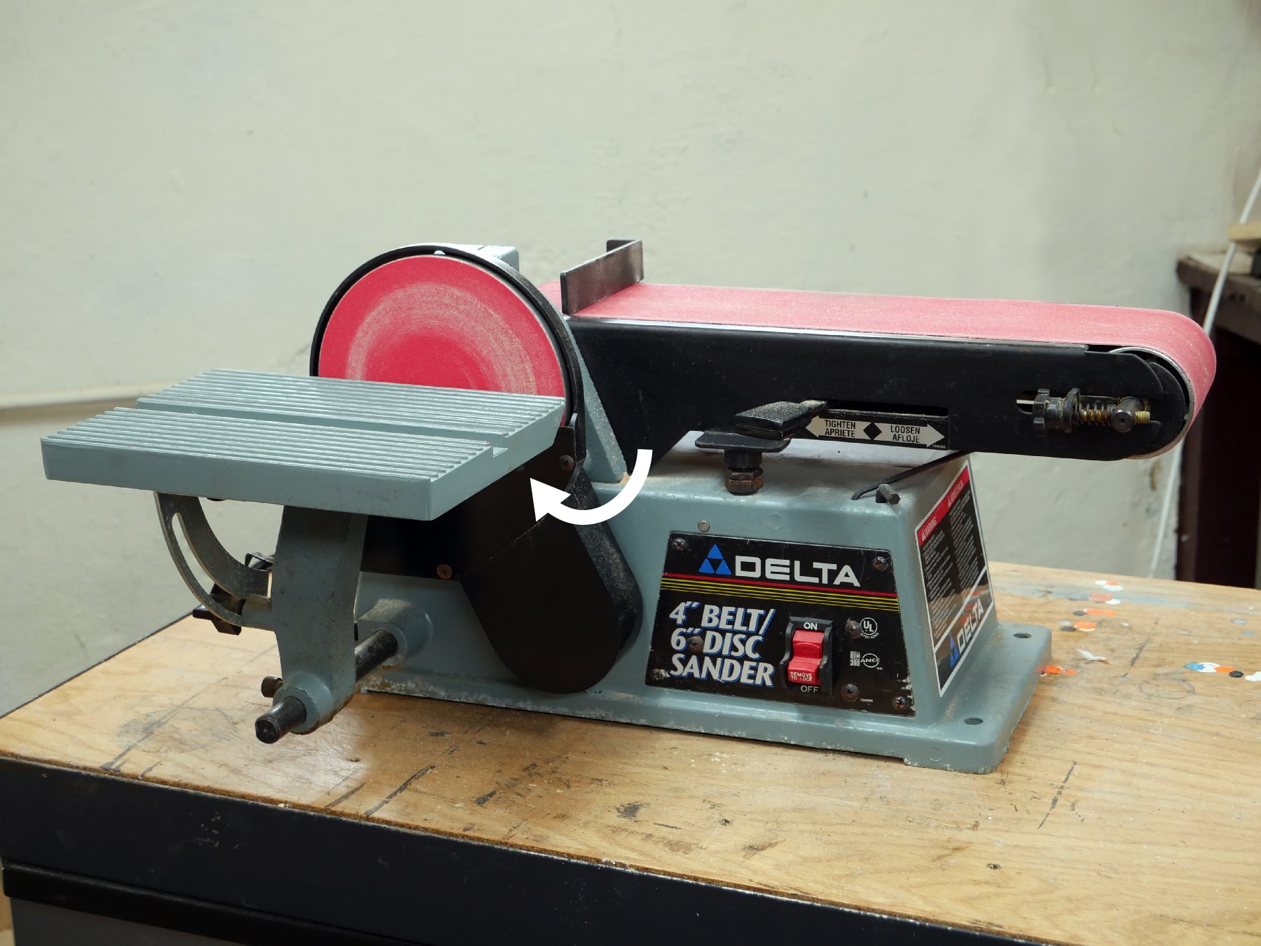 Table Hinge for Delta Belt/Disc Sander