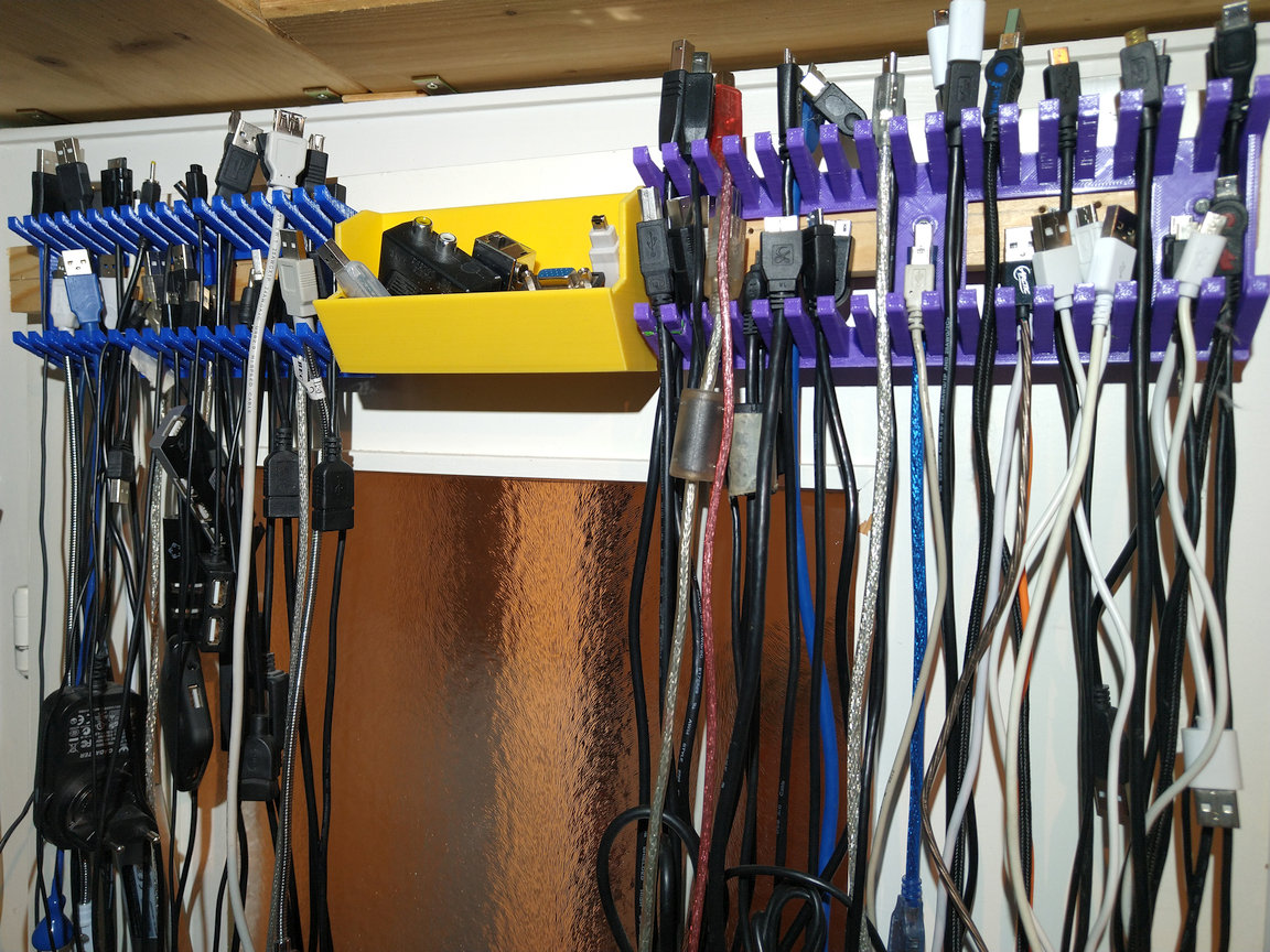Twin Row Cable Holder
