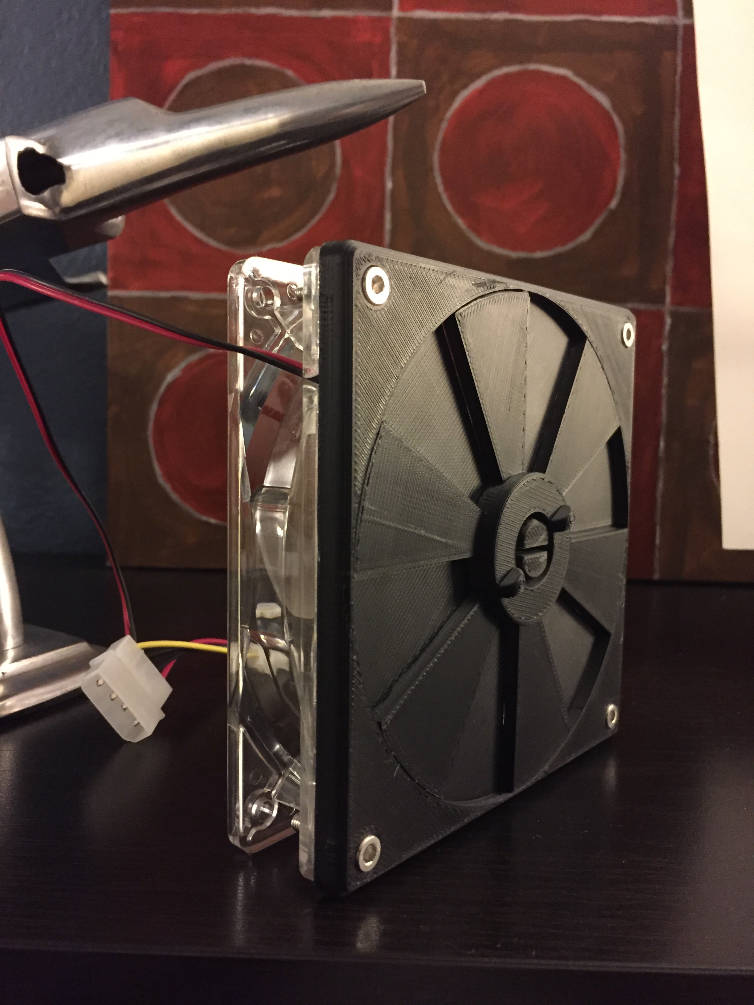 3D PRINTER ENCLOSURE 120MM FAN VENT