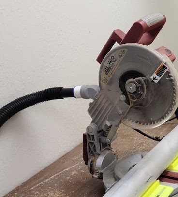 Chicago Tools Compound Mitre Saw Craftsman Vacuum Adapter