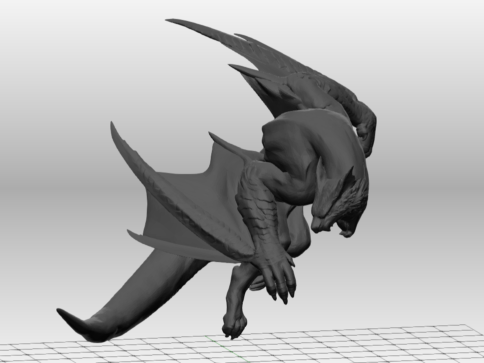 MHW: Nargacuga (Normal quality)