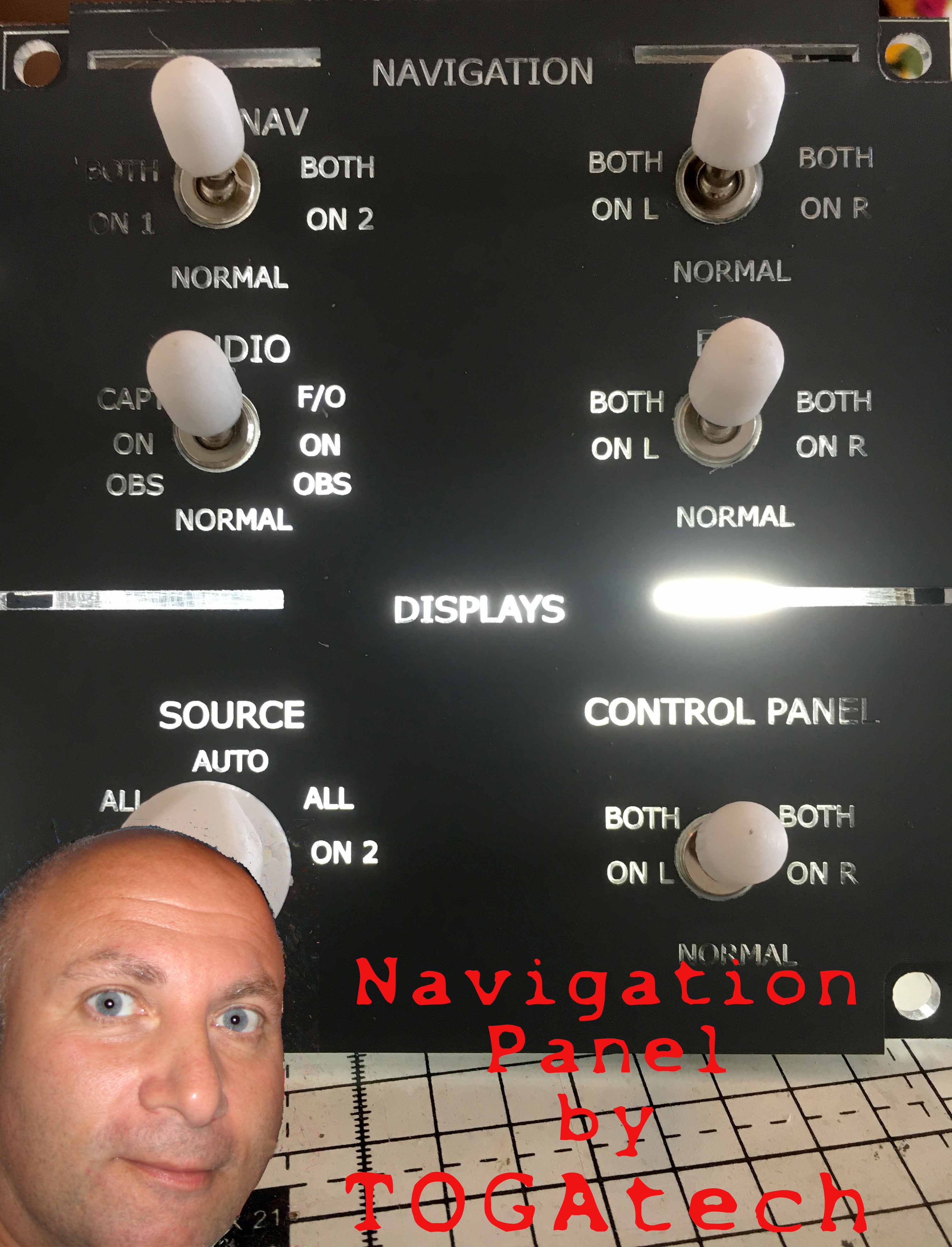 Boeing 737 Navigation Panel