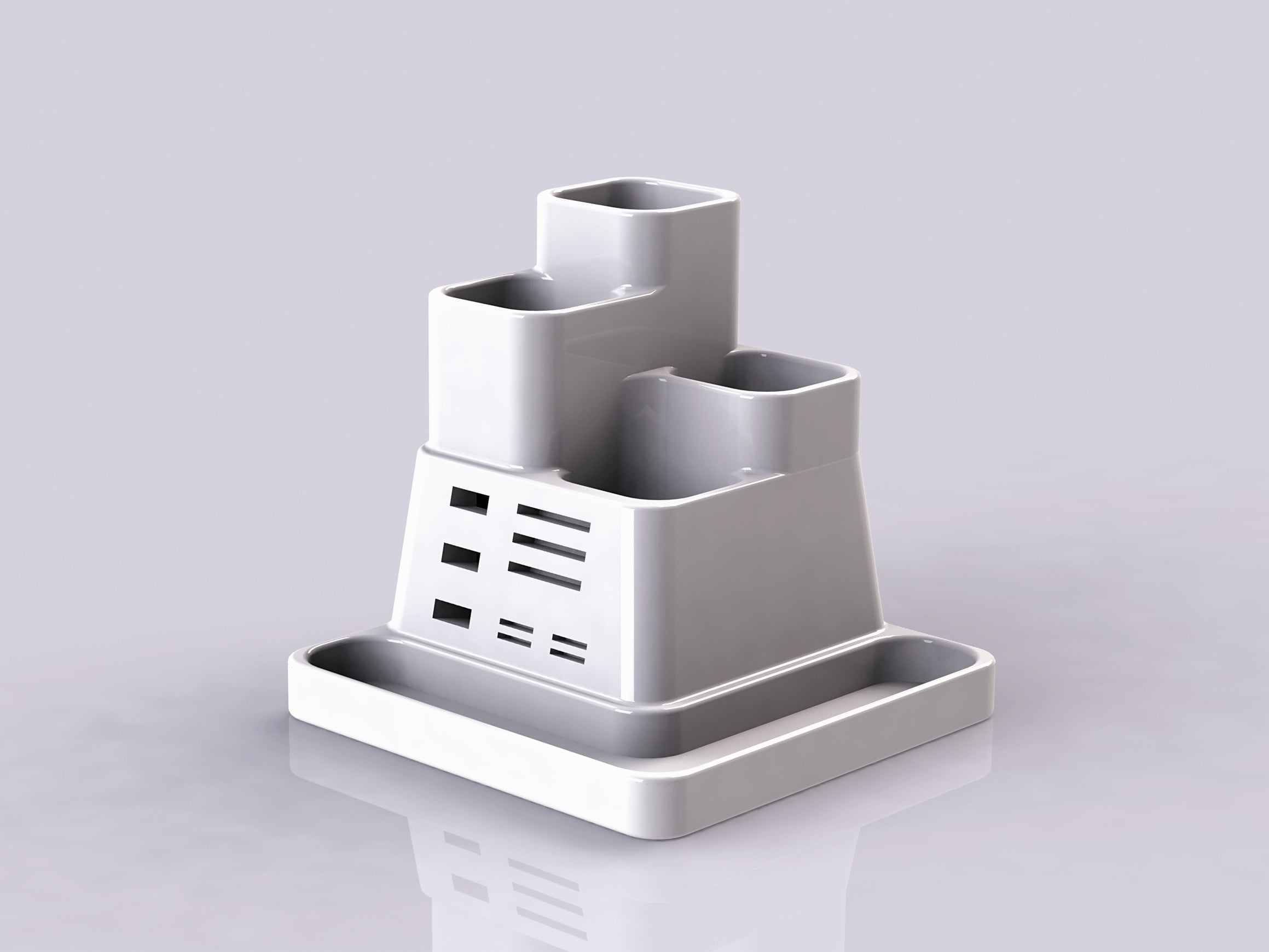 Desk Tidy- with USB and SD holder