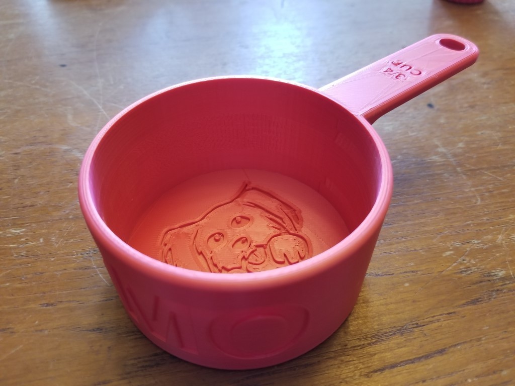 Dog Food Measuring Cup (3/4 cup)