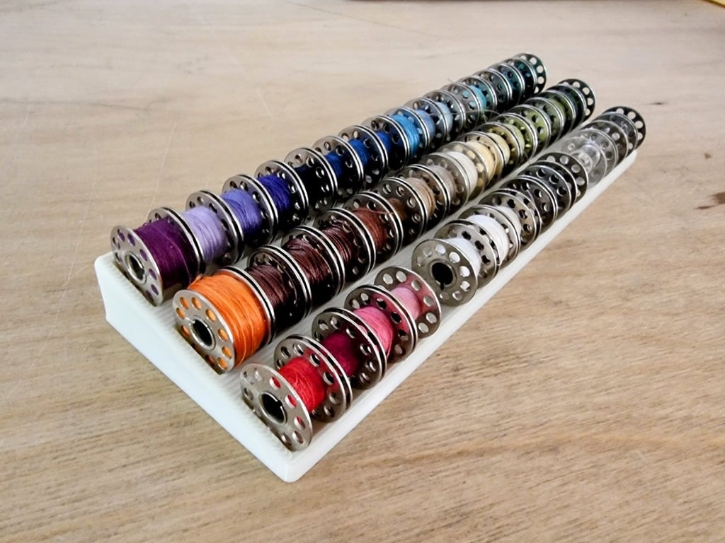 bobbin and spool of thread stand 