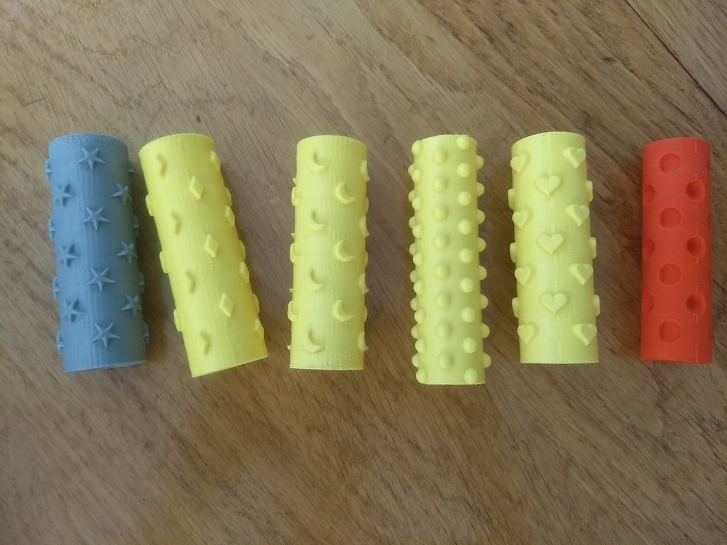 Textured Play-doh Rollers