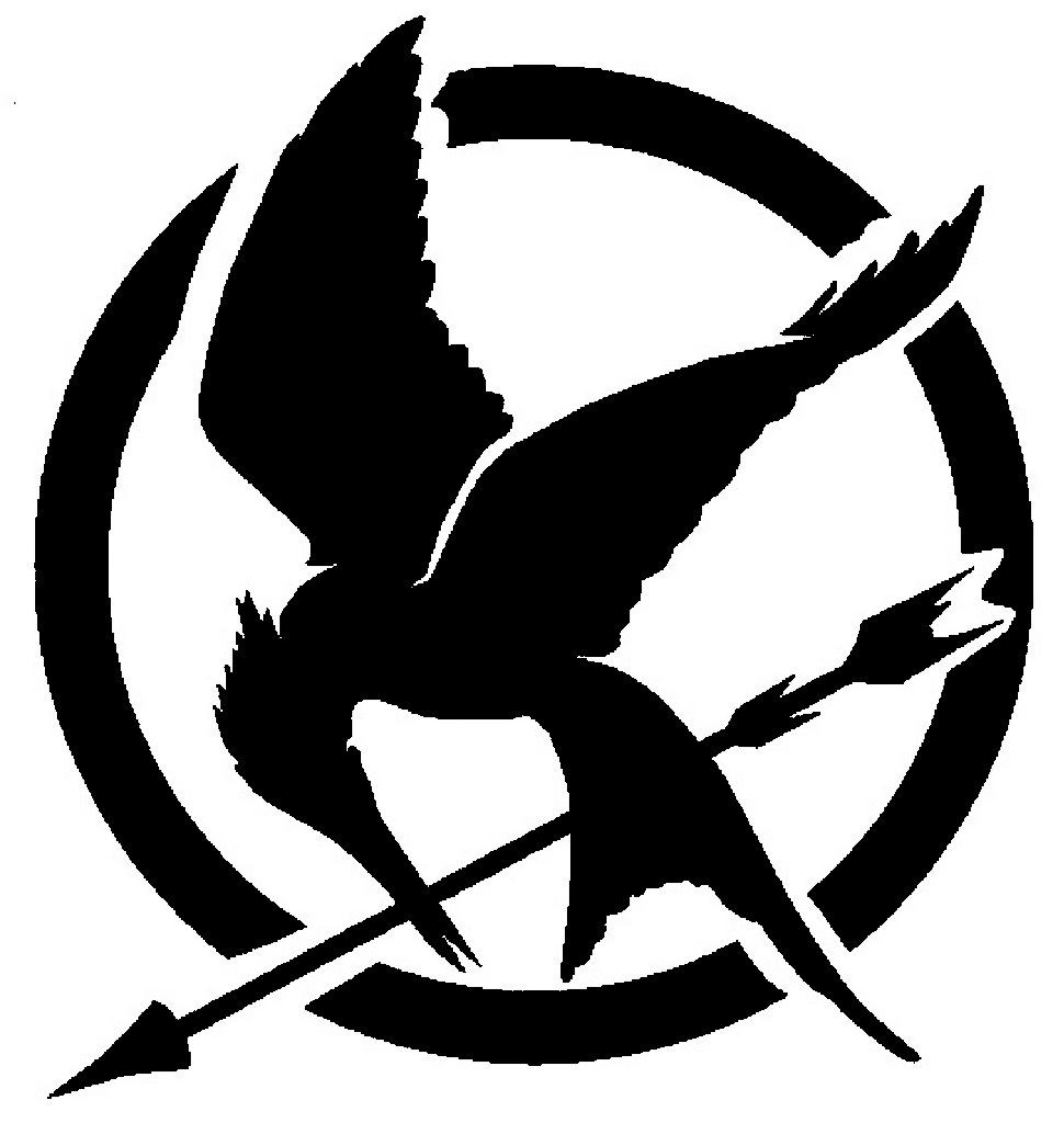 The Hunger Games stencil