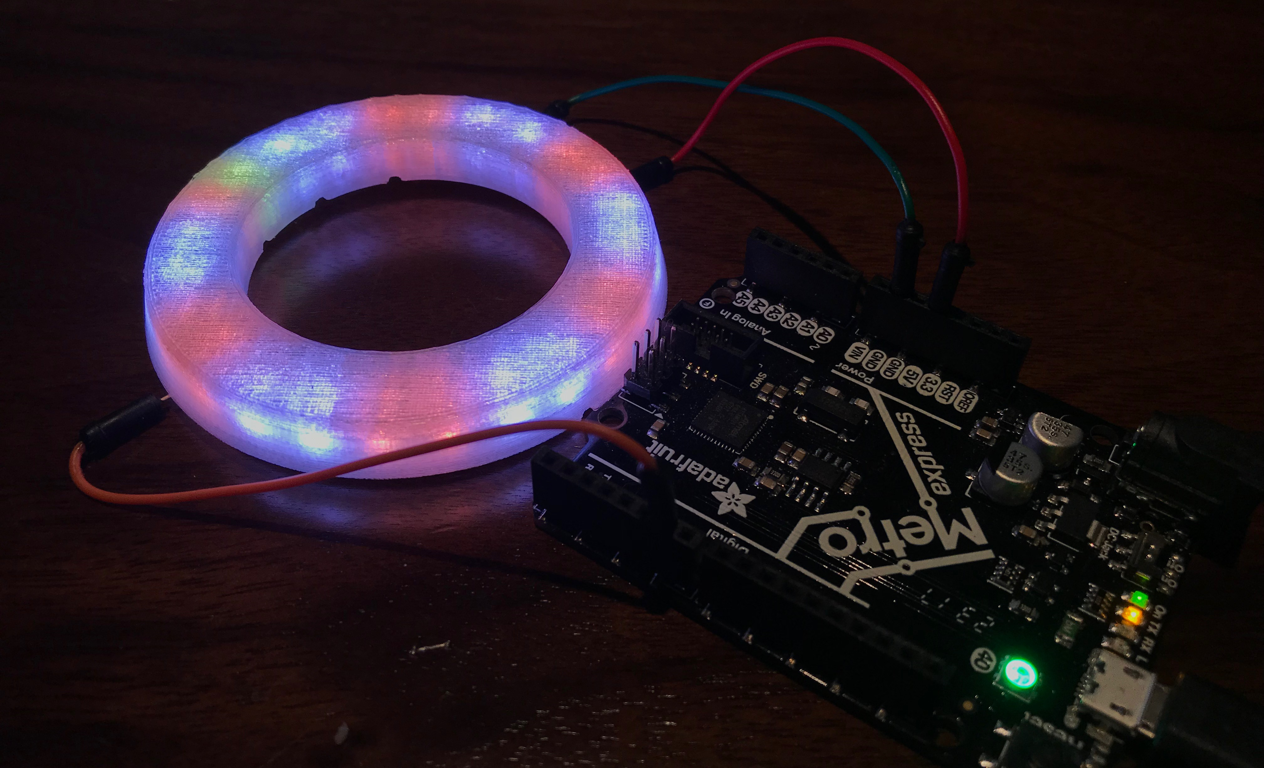NeoPixel 24 LED Ring Diffuser Cover
