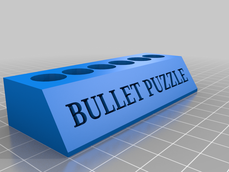 Bullet Puzzle Stand