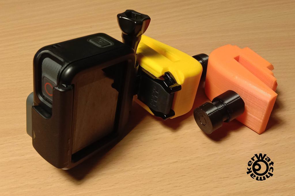 GoPro clip for TwoTrees Sapphire Pro 3d Printer