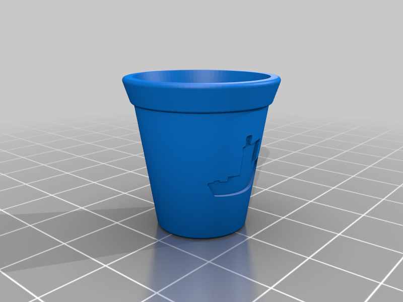 Benchy Flower Pot!