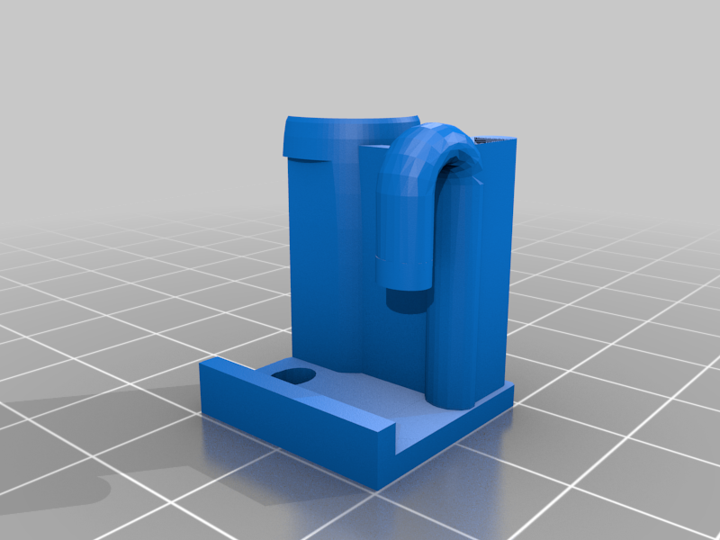 Filament guide for Ender 3 with dual gear extruder