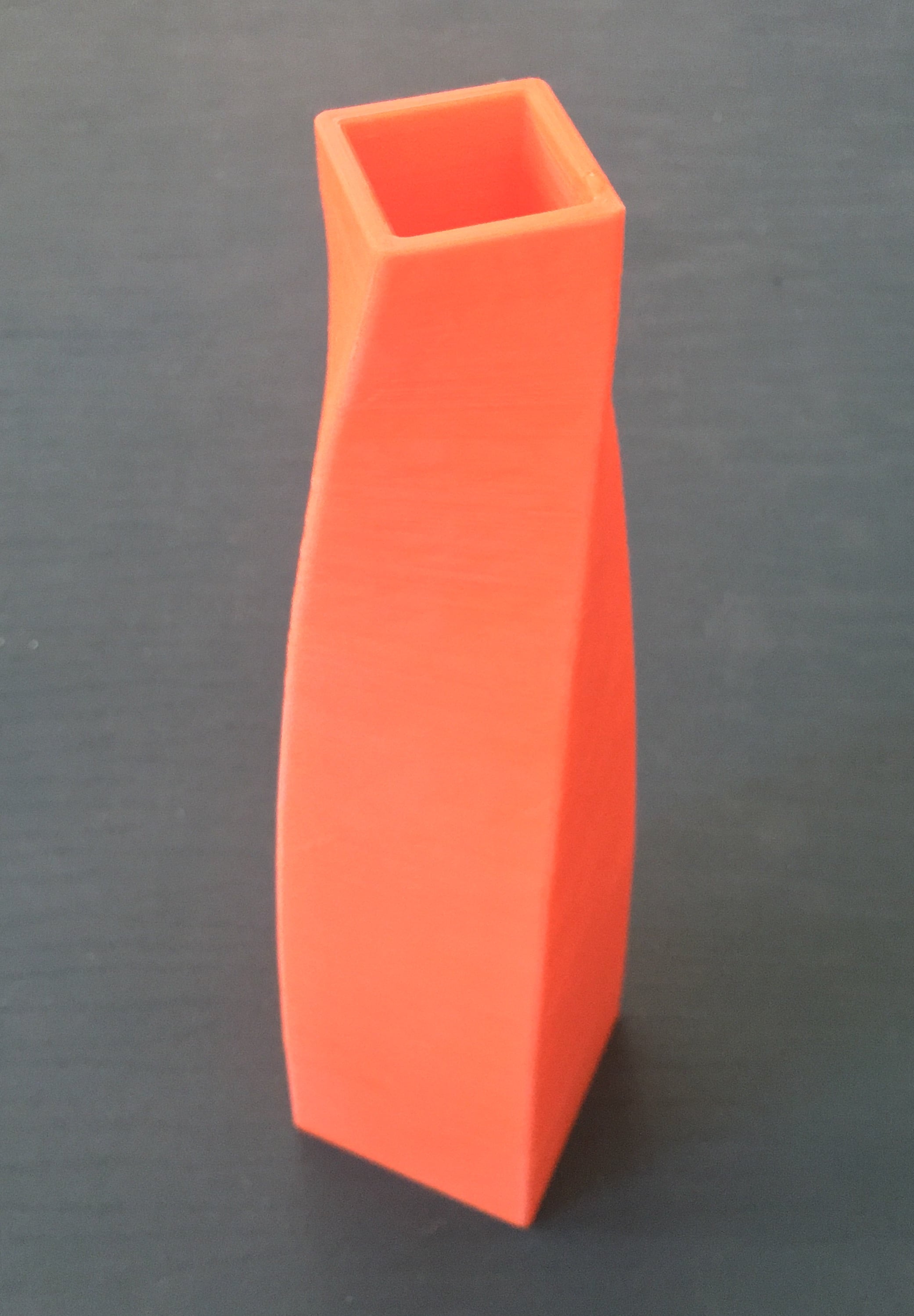 Twisted Square Vase