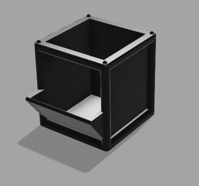 Stackable Storage Bins - 10x10cm