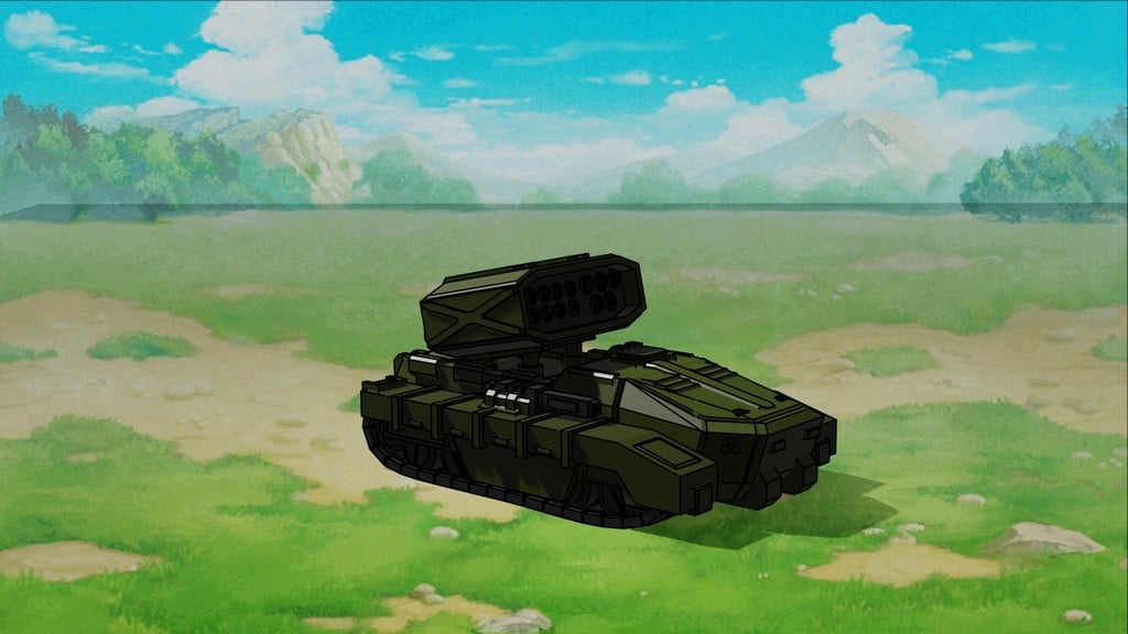 Laguna Sci Fi Artillery Tank