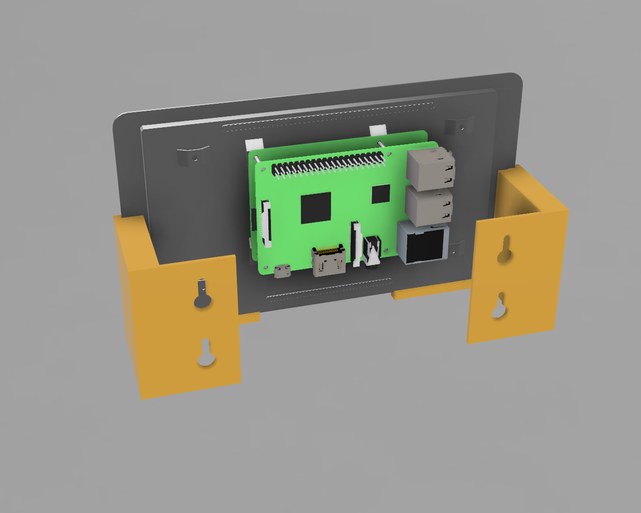 Raspberry Pi Touch Display Wall Bracket