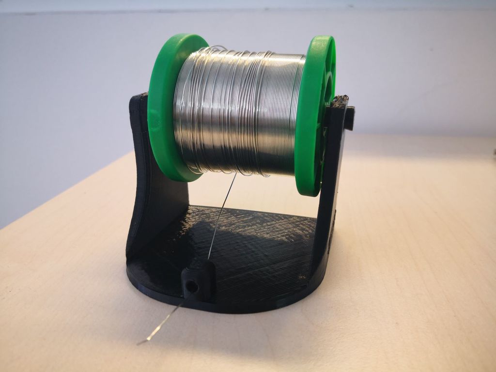 Soldering spool holder / Stand for solder wire