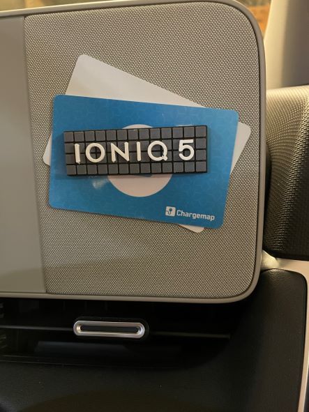 IONIQ 5 dashboard / fridge magnet