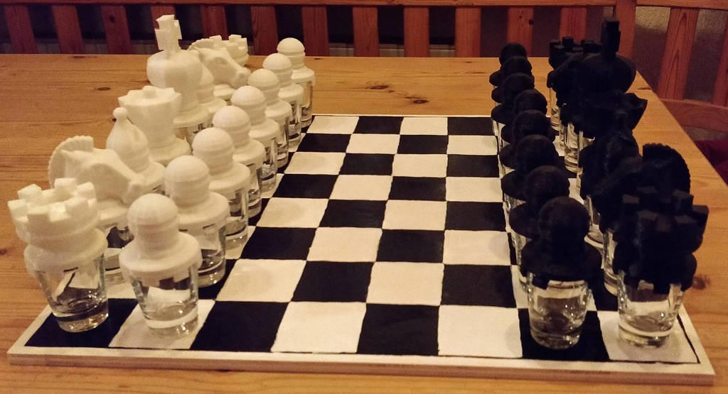 Liquor Drinking Chess Set