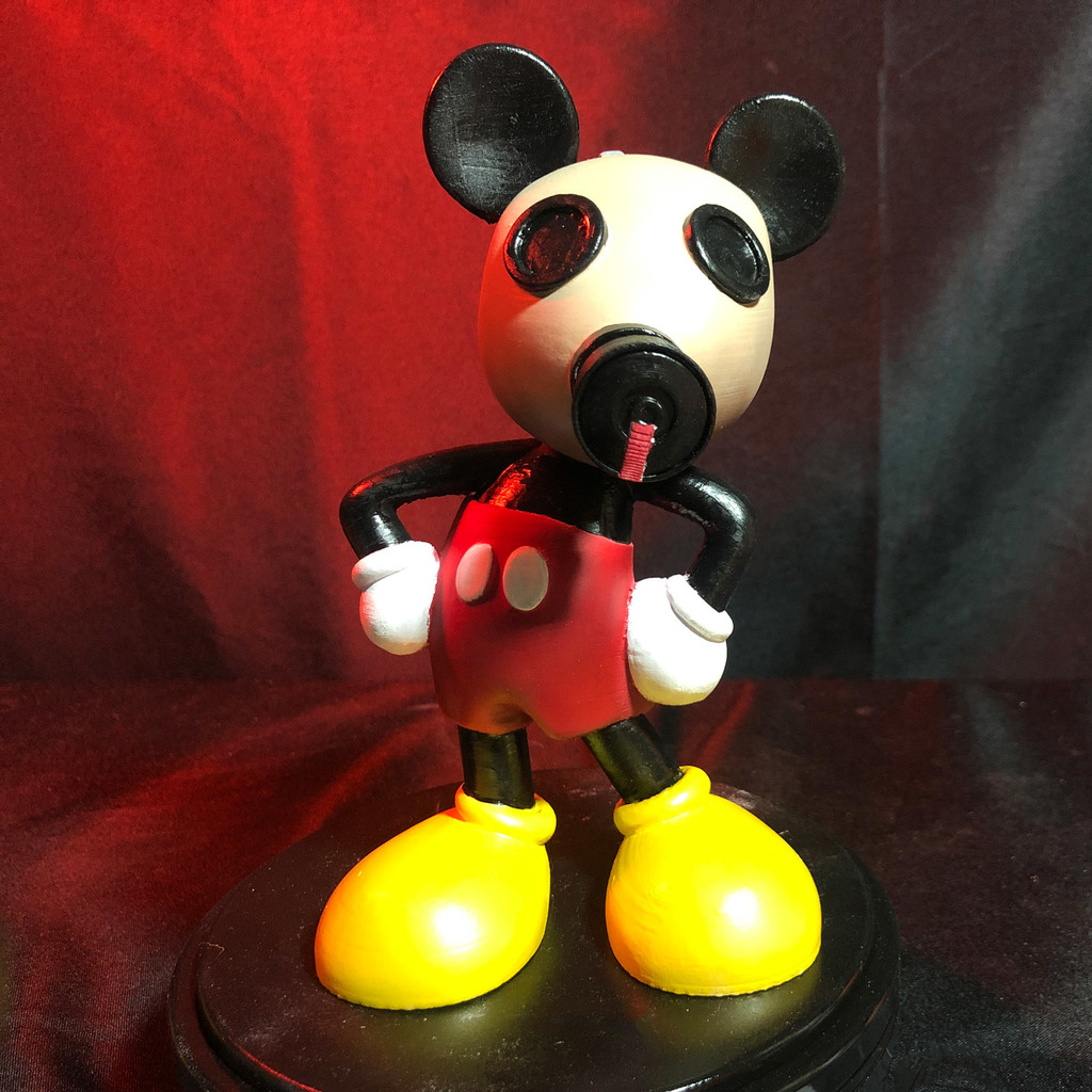 Gasmask Mickey Mouse