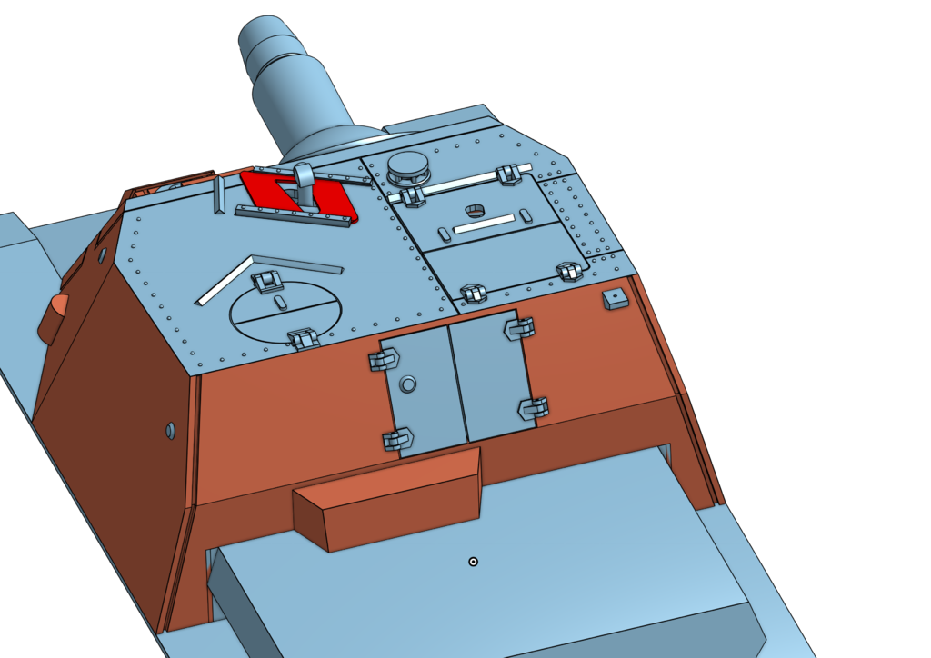 1/16th Panzer 4 Brummbar (Mid edition) conversion