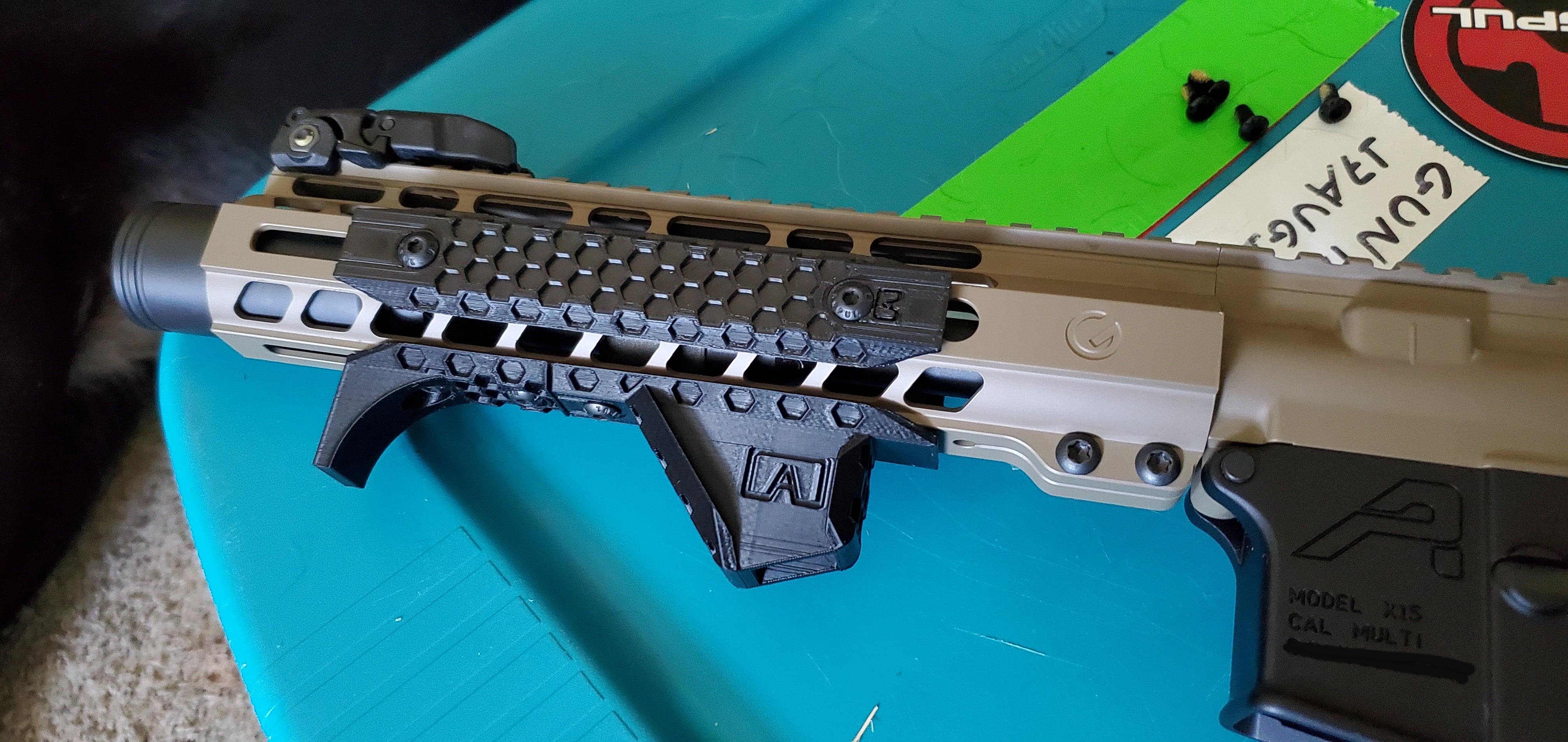 MLOK Rail Covers (5.5") and Handstop