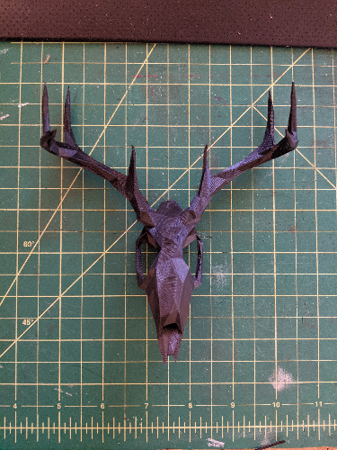 Low Poly Deer Skull