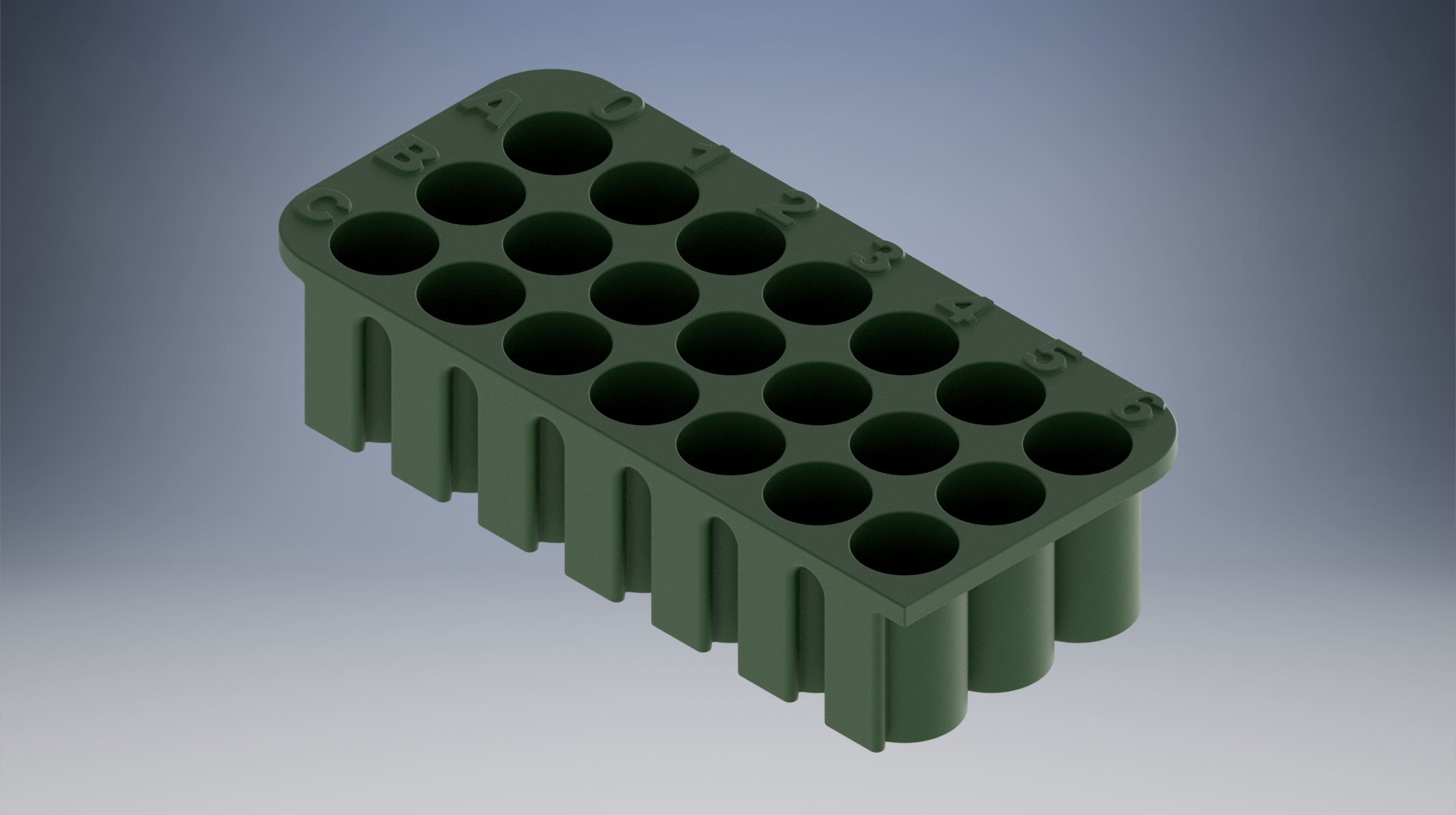 HPLC vial tray