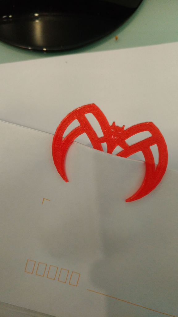 bat-shaped paper clip