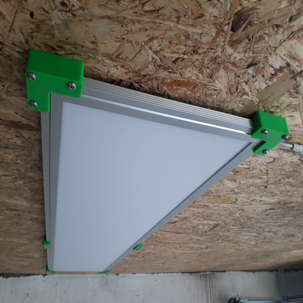 Holder for LED panel