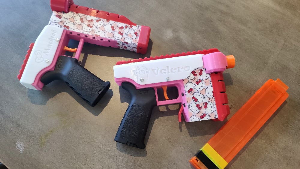 Velcro Foam Dart Blaster