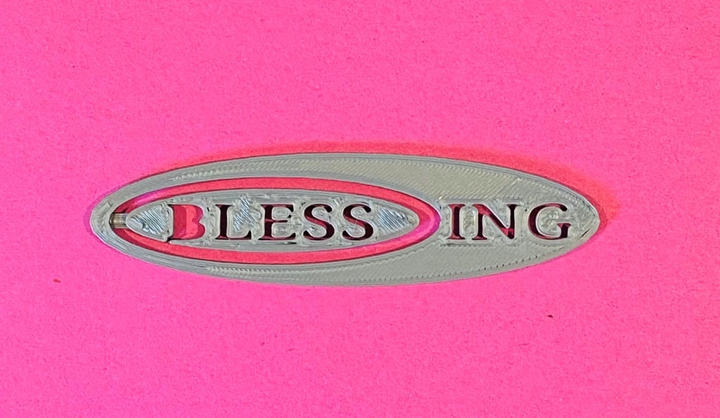 Blessing Bookmark