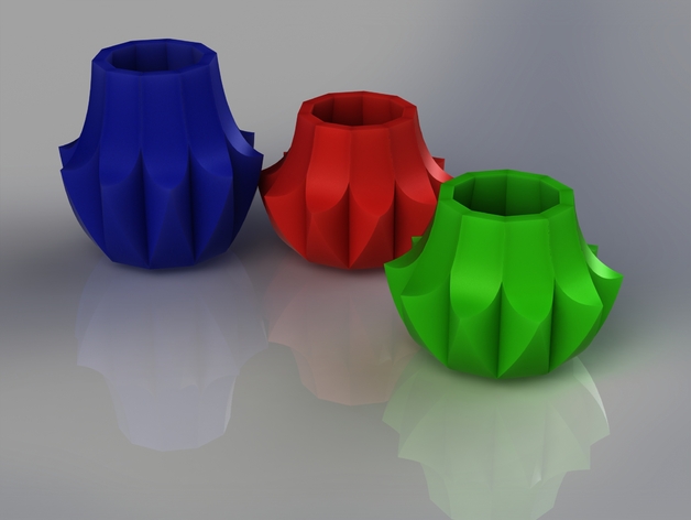 Sharp Vase