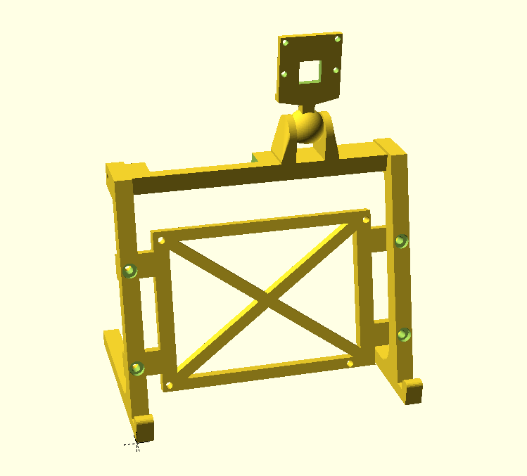 52Pi 7 inch display & rpi camera v2 stand