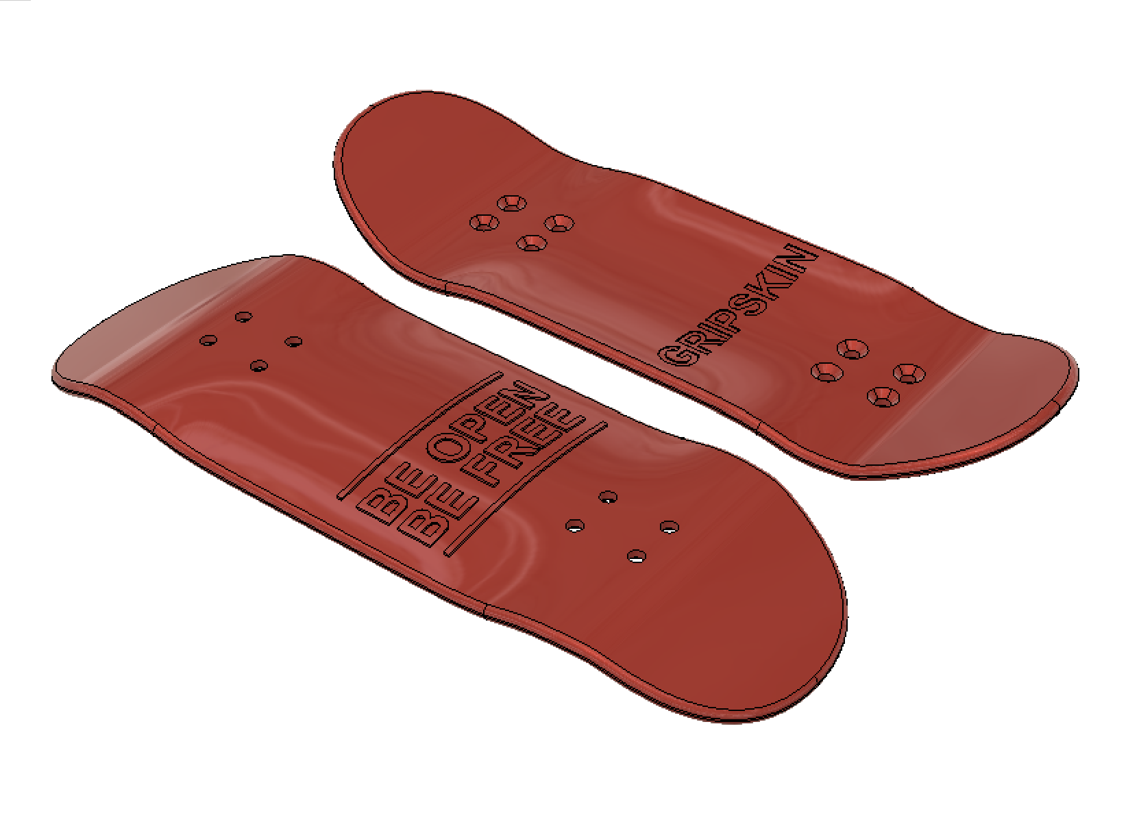 Gripskin Fingerboard _ open source shape