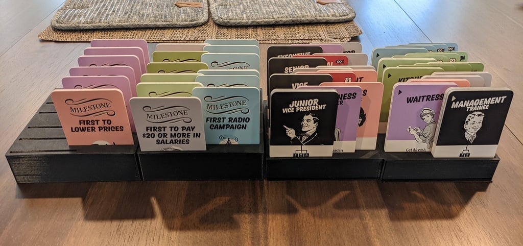 Food Chain Magnate Insert - Built-in Card Display