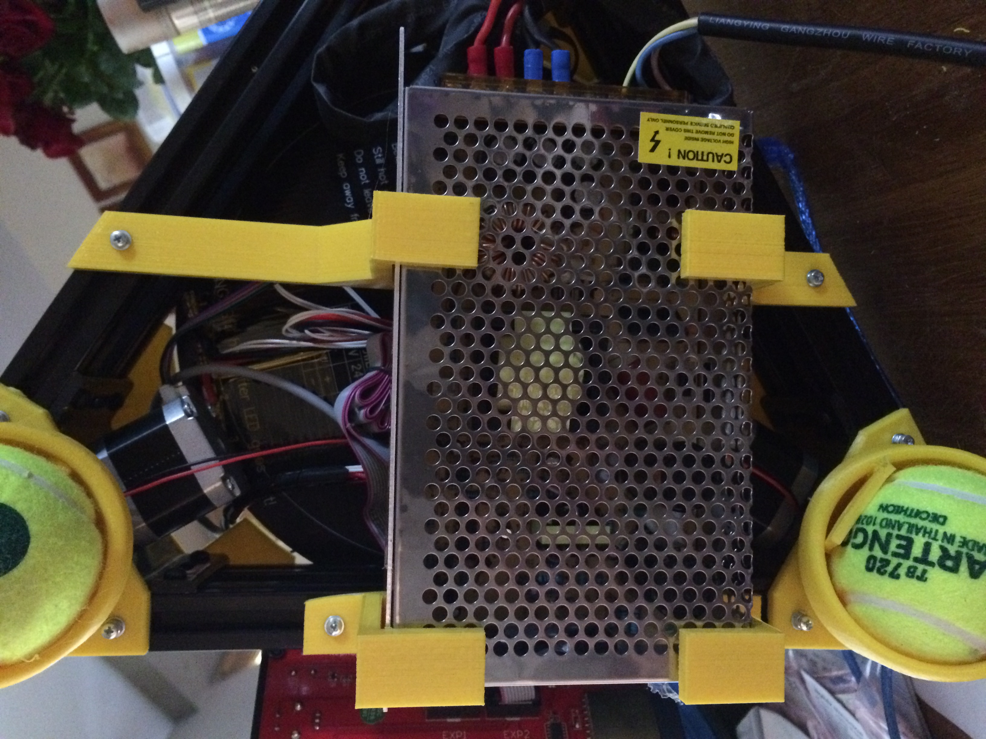 Anycubic Kossel Plus power supply bottom holder