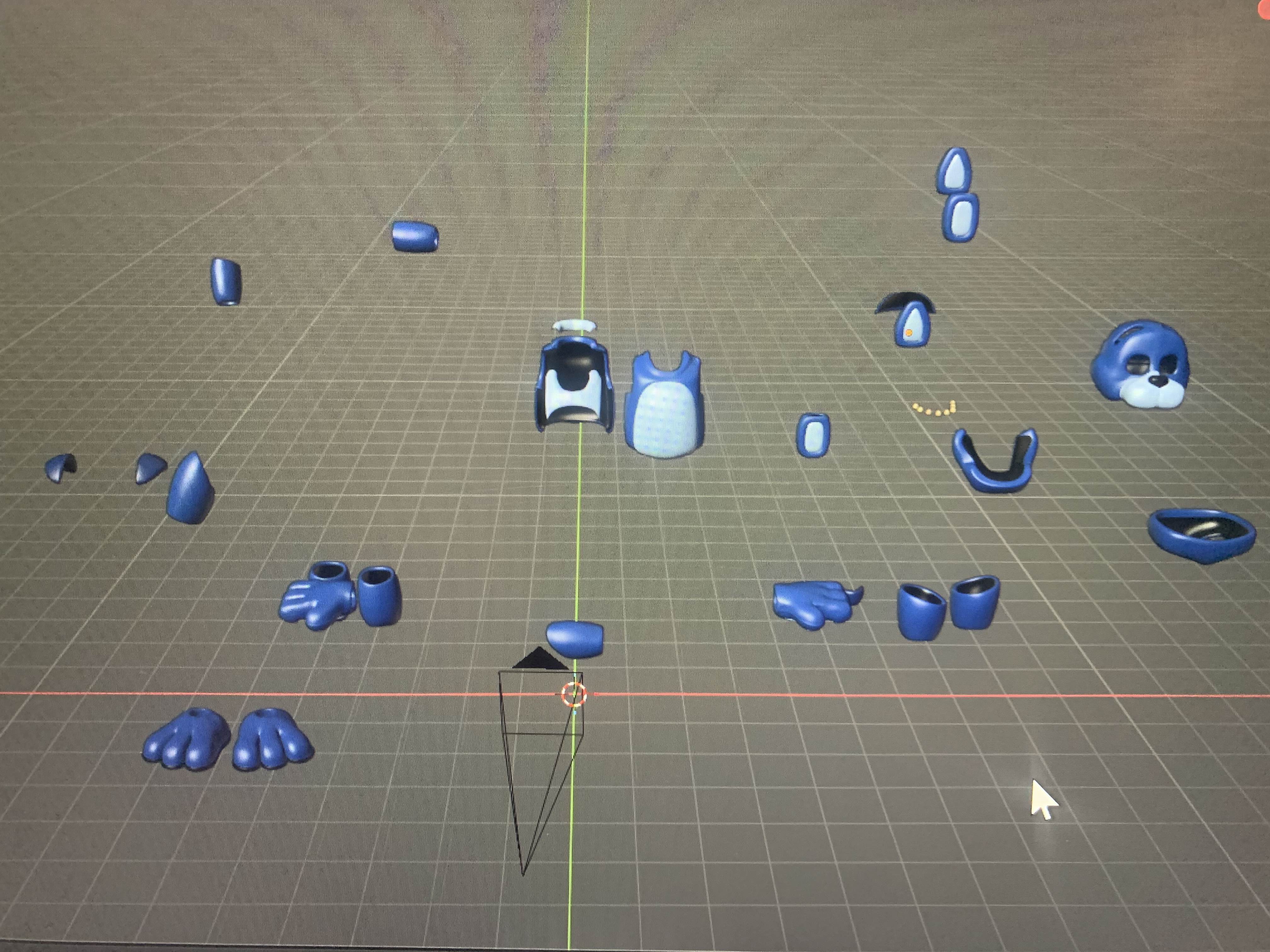 Fnaf movie Bonnie parts