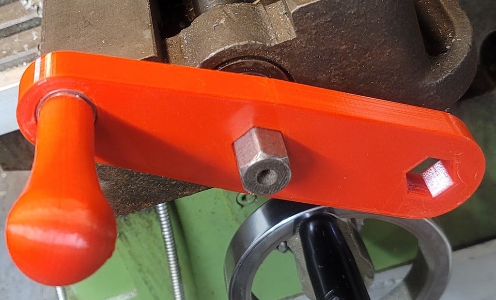 speed handle for milling vise
