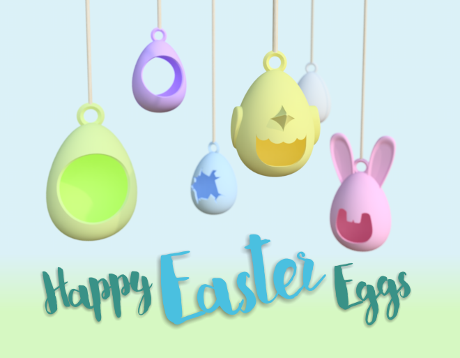 Happy Easter Eggs