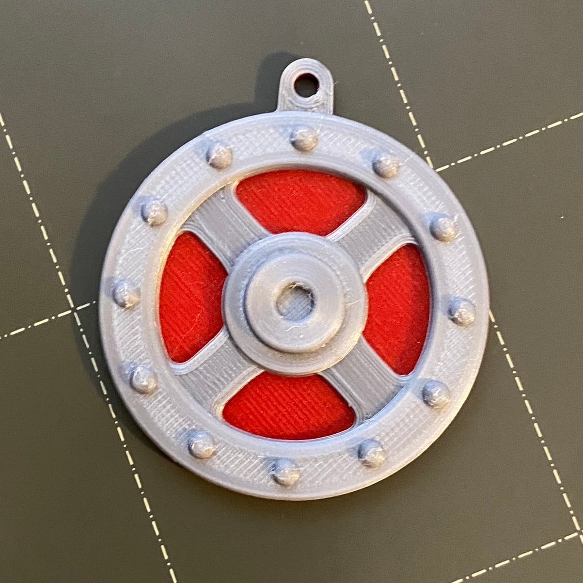 He-Man Shield Keychain