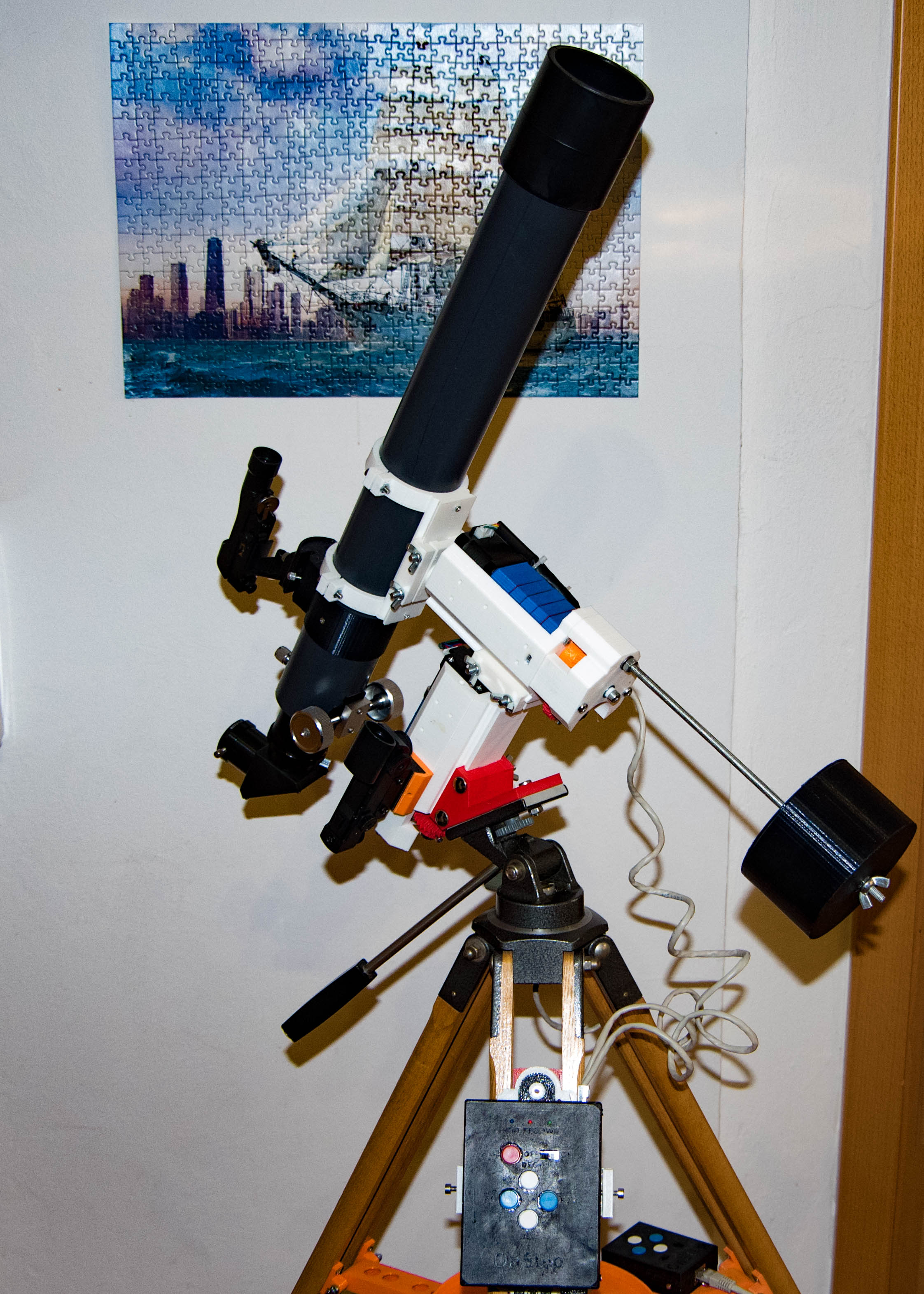 EQ telescope mount II. for OnStep goto controller