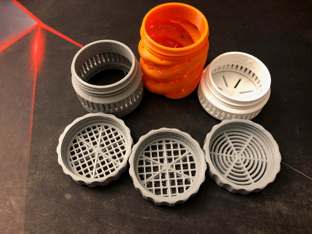 Desiccant Containers, Adapters and Sieves