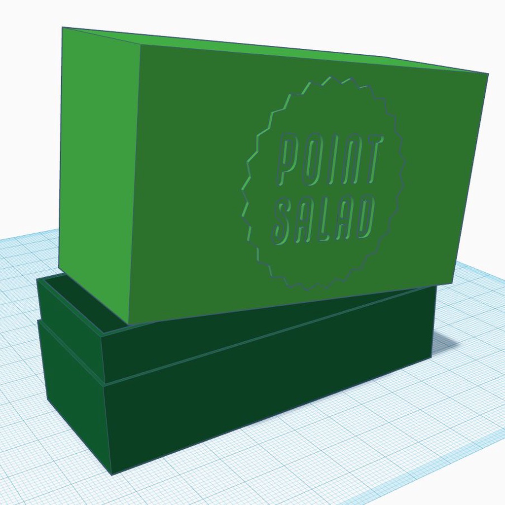 Point Salad Board Game Deck Box
