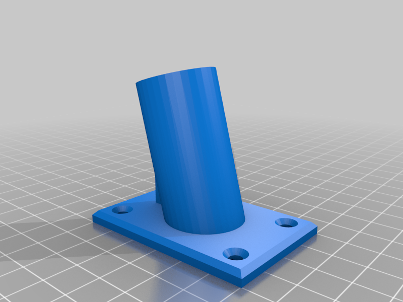 Solar Panel / Flag Pole wall stand holder