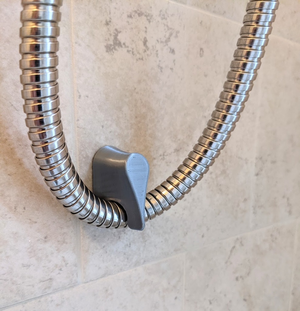 Hose Retainer for Shower Wand 