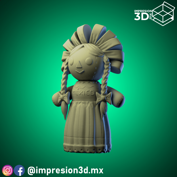 Muñeca de Trapo Mexicana (Mexican Rag Doll)